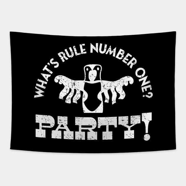 Peanut Butter Falcon - What is rule number One - Party Tapestry by Barn Shirt USA