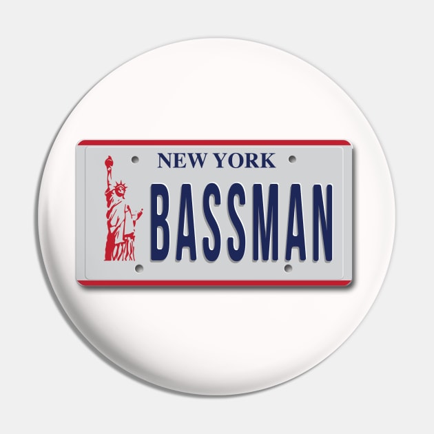 New York Bassman Pin by chrayk57