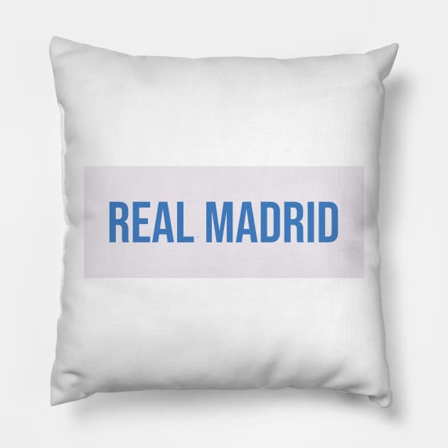 Real Madrid Pillow by GotchaFace