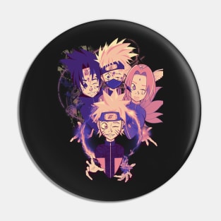 team ninja Pin