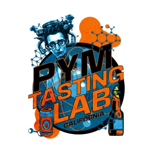 Pym Tasting Lab California Anaheim Campus Grunge Design T-Shirt