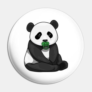 Panda Pacifier Pin