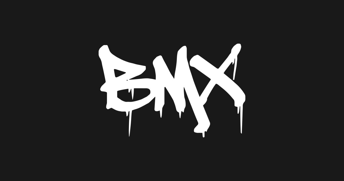 BMX Cool Logo - Funnytee - Sticker | TeePublic