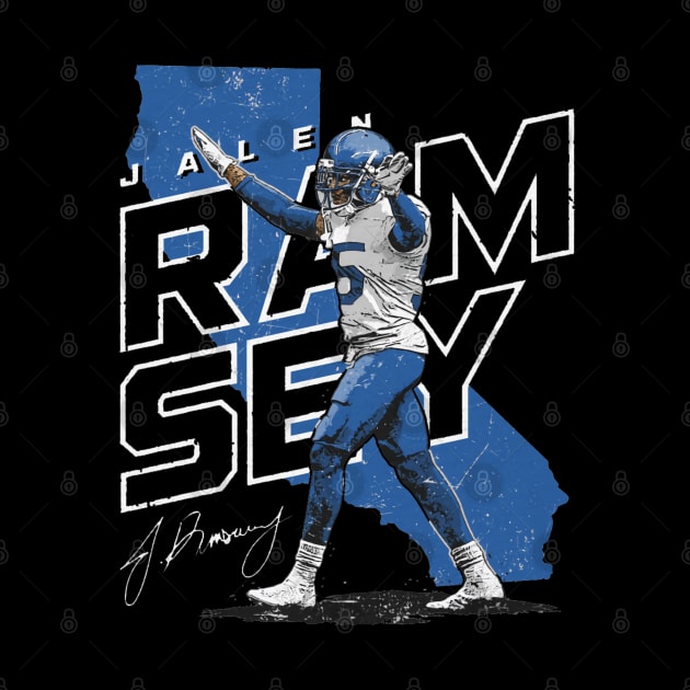 Jalen Ramsey Los Angeles R Player Map by MASTER_SHAOLIN