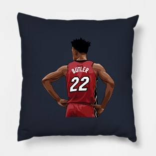 Jimmy Butler Vector Back Pillow