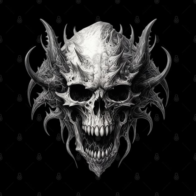 demogorgon skull by Aldrvnd