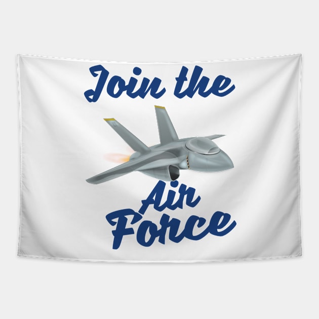 Join the Air Force Tapestry by nickemporium1