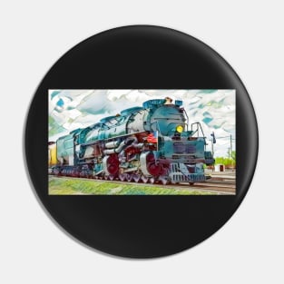 Union Pacific Big Boy 4014 Steam Train Pin