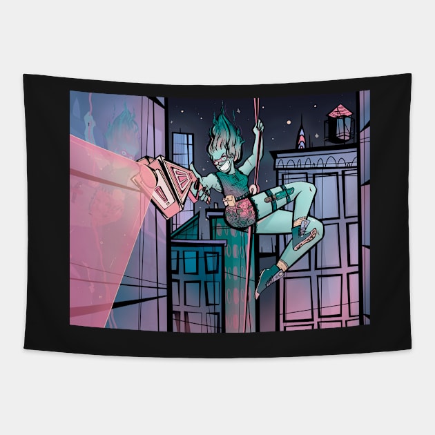 Hijacked Tapestry by mirandachurch