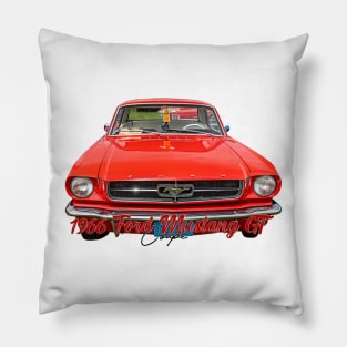 1966 Ford Mustang GT Coupe Pillow