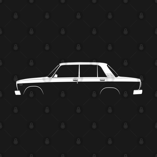 Lada Riva Silhouette by Car-Silhouettes