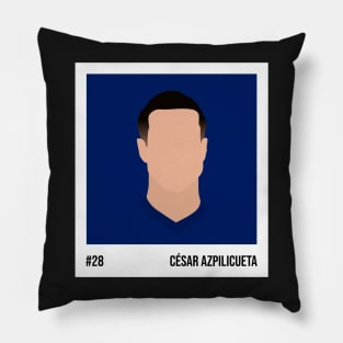 César Azpilicueta Minimalistic Camera Film Pillow