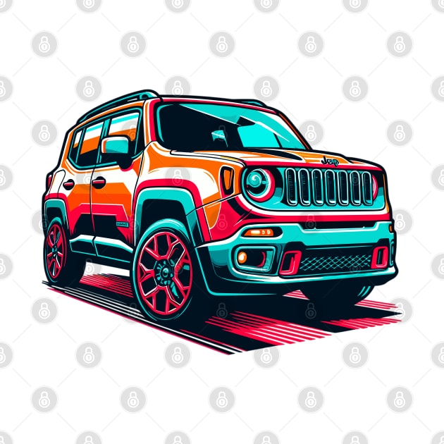 Jeep Renegade by Vehicles-Art