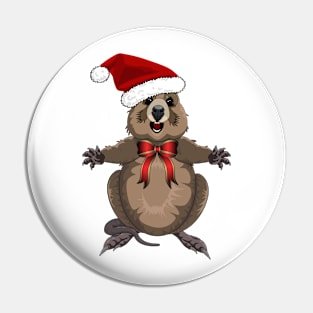 Christmas Quokka! Pin