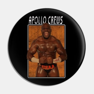 Vintage Wwe Apollo Crews Pin