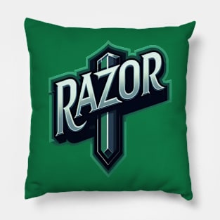 Dominic “GWH RAZOR”Logo Pillow