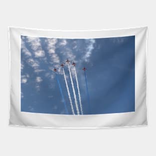 The Red Arrows V Formation Tapestry