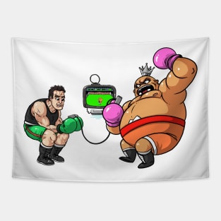 Little Mac and King Hippo Tapestry