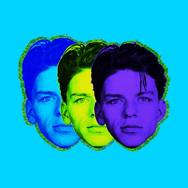 Franks Sinatra Mugshot Threeways by SABREart