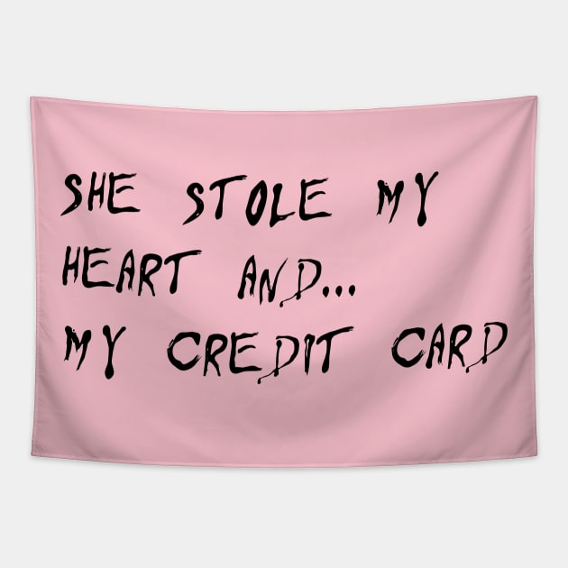 she stole my heart Tapestry by rickylabellevie