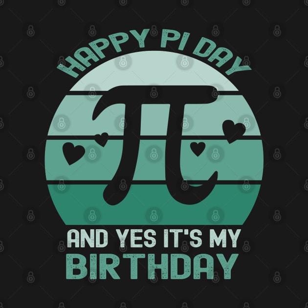 Born On Pi Day Happy Pi Day Birthday Gift Math Equations by Charaf Eddine