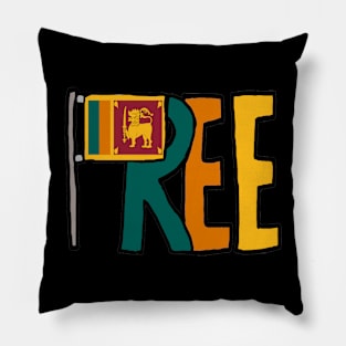 Free Sri Lanka Pillow