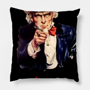 Uncle Sam Pillow