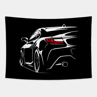 JDM Tuning & Drift Car GR86 Fan Tapestry