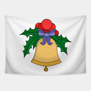 Lovely Christmas bell church hand bell Tapestry