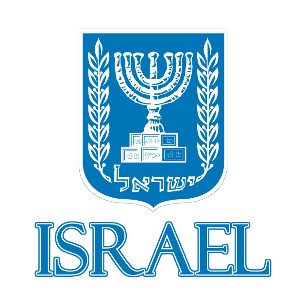 Israel - Israeli Coat of Arms Design by Naves