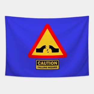 Warning: Falling Wizards 1.0 Tapestry