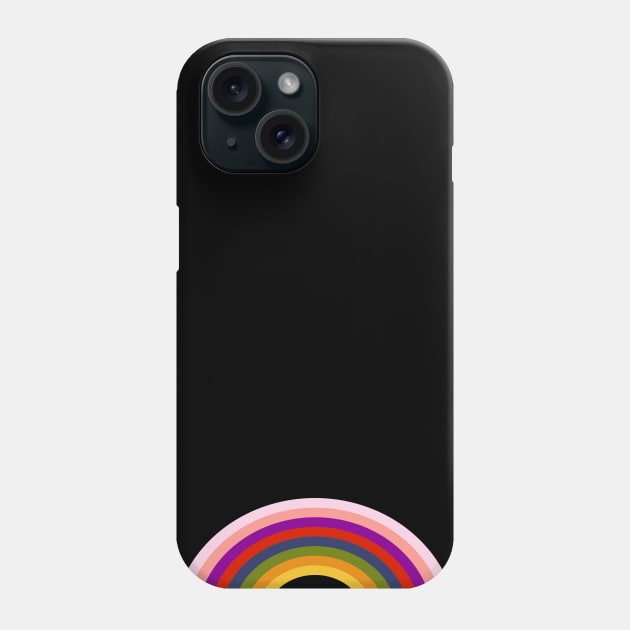 Unconventional Rainbow Phone Case by ellenhenryart