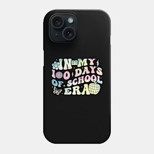 In My 100 Days of School Era Retro Smile 100th Day of School Phone Case