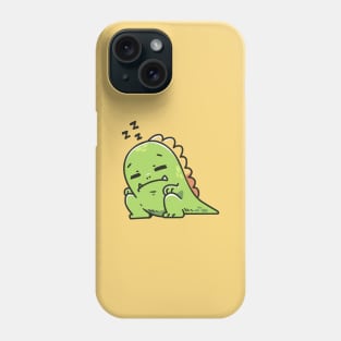 Sleeping Green Zilla Phone Case