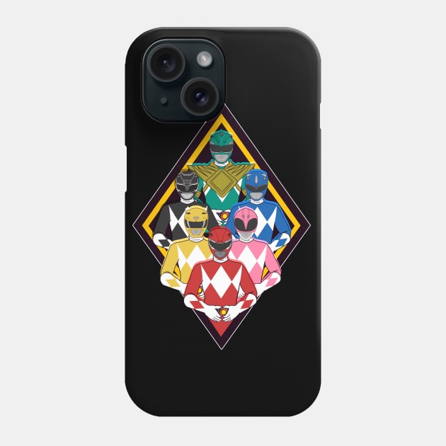 power rangers Phone Case by ekkimu