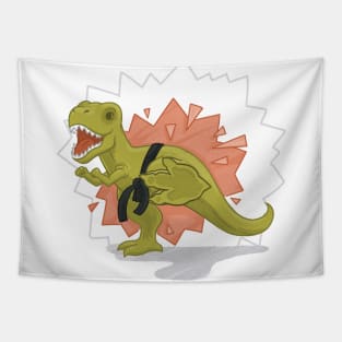 Side Kick T-Rex Tapestry