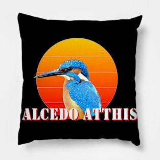 Alcedo Atthis Pillow