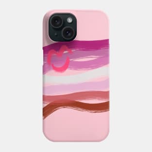 Pride Paint Lesbian 3 Phone Case