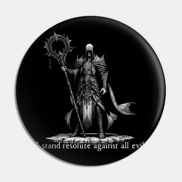 Cleric Pin by OddlyNoir