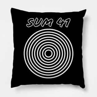 Sum 41 / Circle Vintage Style Pillow