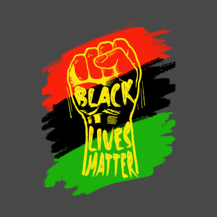 Black lives matter Juneteenth celebration fist T-Shirt