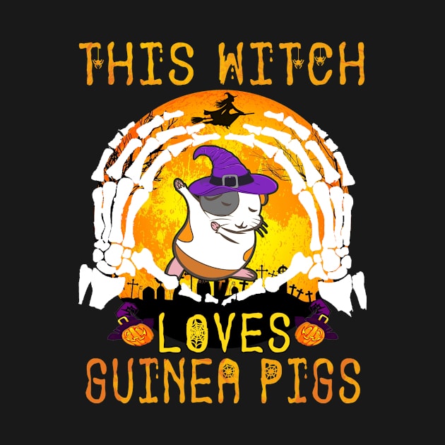 This Witch Loves Guinea Pigs Halloween (106) by Uris