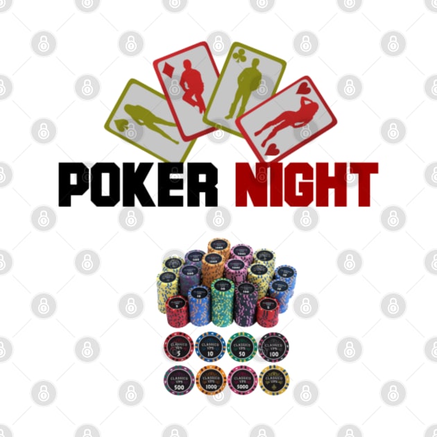 poker nigh in las vegas by Aspectartworks