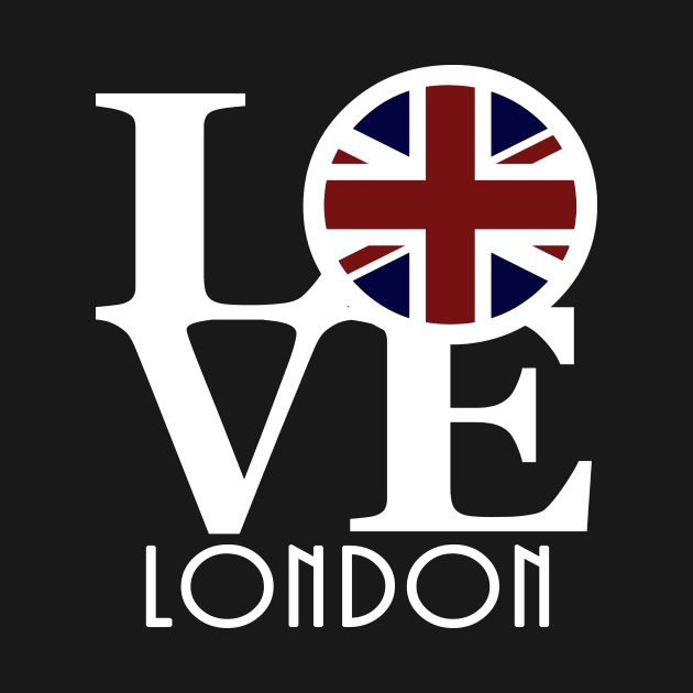 LOVE London Union Jack by UnitedKingdom