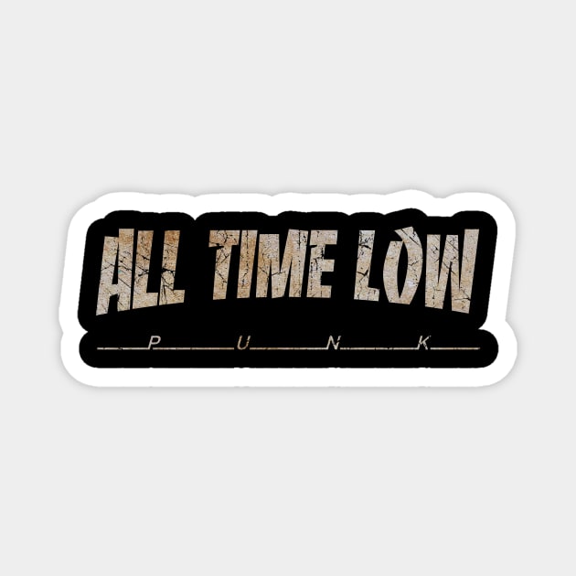 ALL TIME LOW - DIRTY VINTAGE Magnet by SERVASTEAK