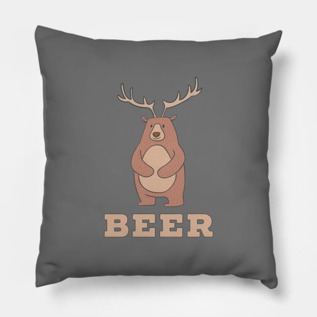 Macs Bear Pillow by narisdesinta