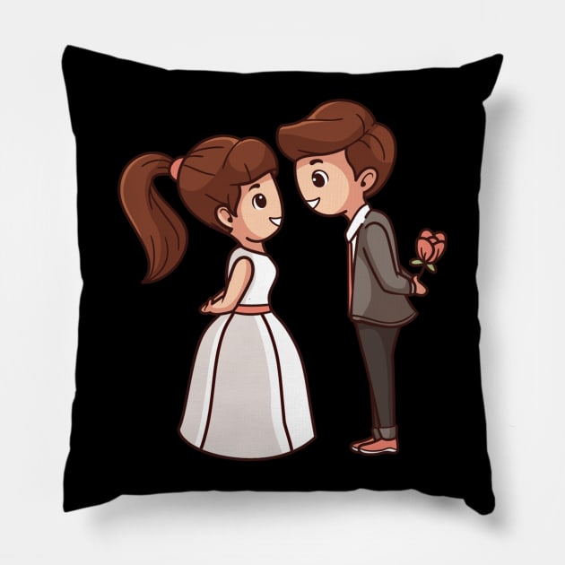 Valentines day Special 14 feb edition Pillow by Starsid