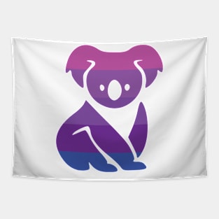 Pride Koala - Trans Pride Flag Tapestry