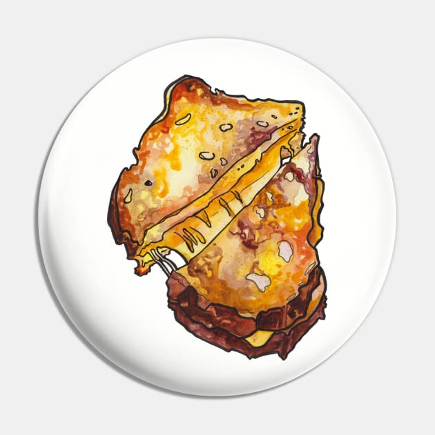 Grilled Cheese Pin by JenTheTracy
