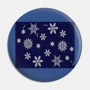 Snowflakes Pin